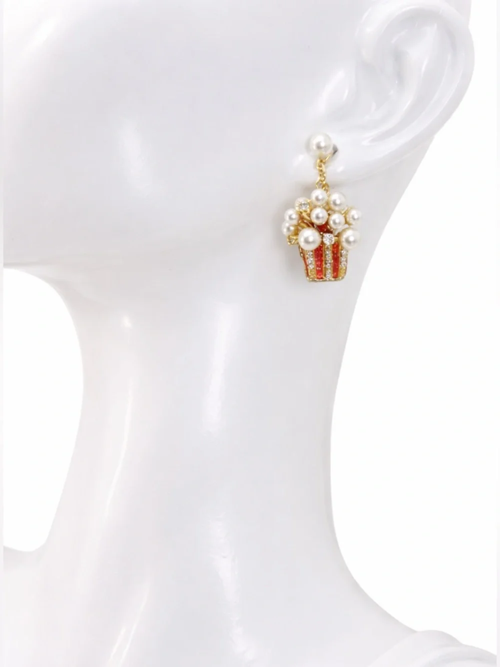 Kate Spade Carnival Popcorn Earrings. - Picture 8 of 8